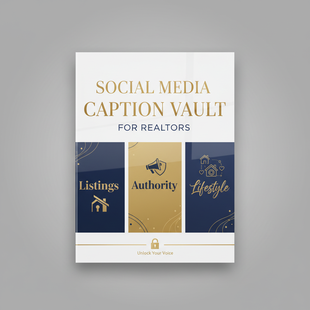 Social Media Caption Vault for Realtors  Listings • Authority • Lifestyle